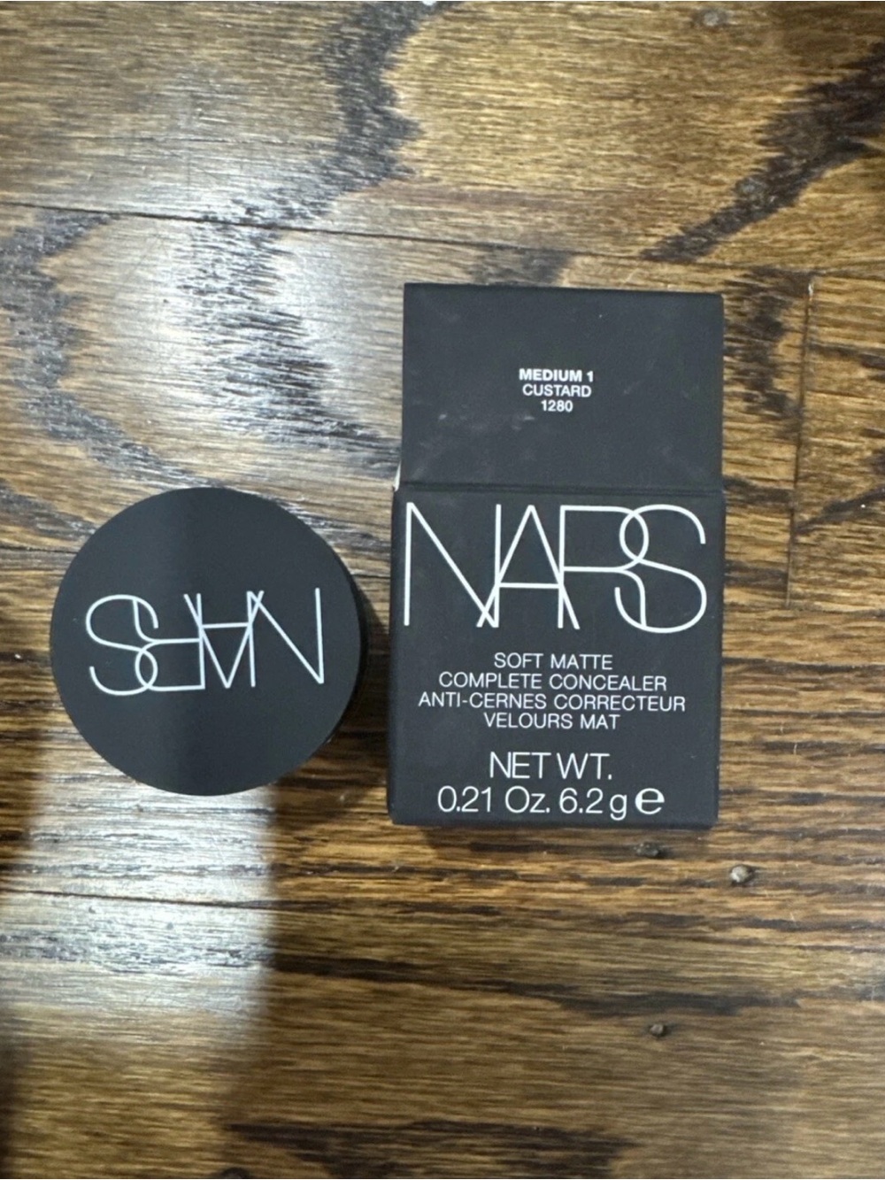 NARS Soft Matte Complete Concealer *Medium 1 Custard* 0.21oz./6.2g NEW IN BOX